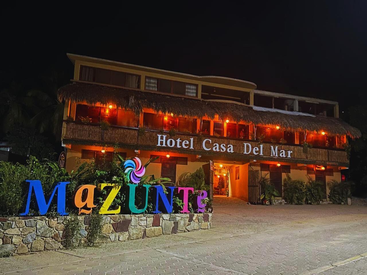 Santa María Tonameca Hotel Casa Del Mar Mazunte מראה חיצוני תמונה
